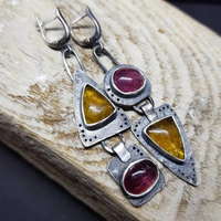 Retro Triangular Earrings 0