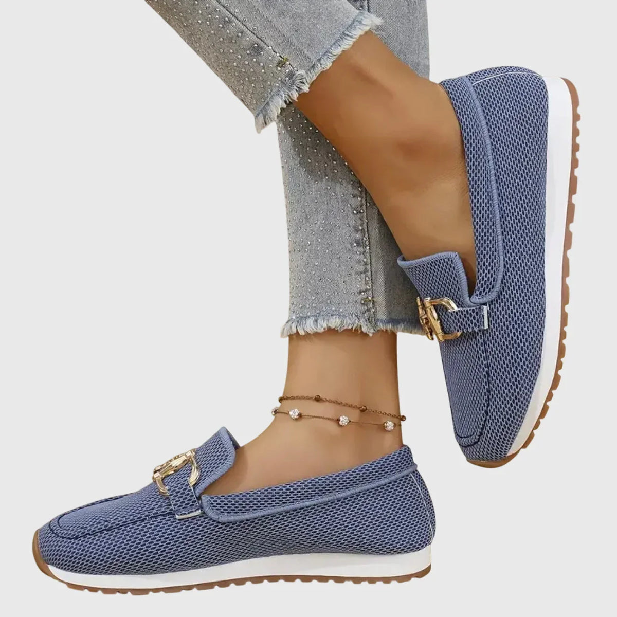 Rivelle Loafer Sneakers | Breathable Mesh, Orthopedic Comfort 7