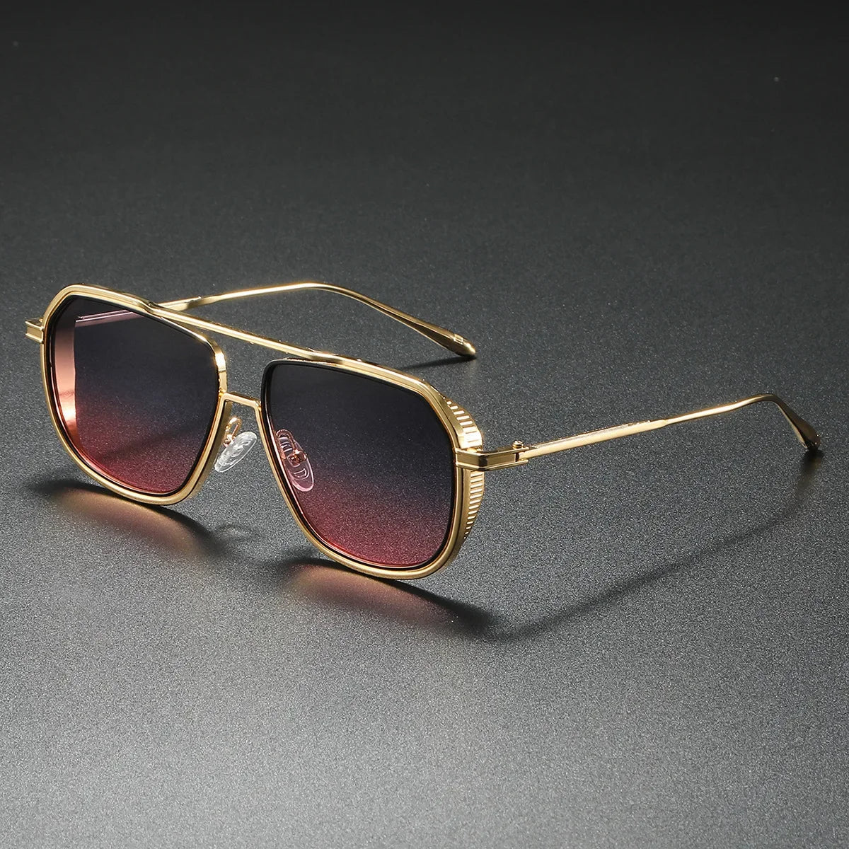 River | Square Aviator Sunglasses 0