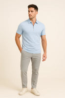 Robert Zip Polo Shirt – Slim Fit 0