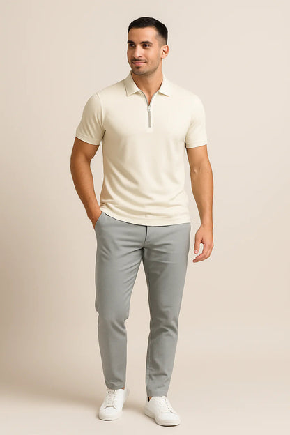 Robert Zip Polo Shirt – Slim Fit 5