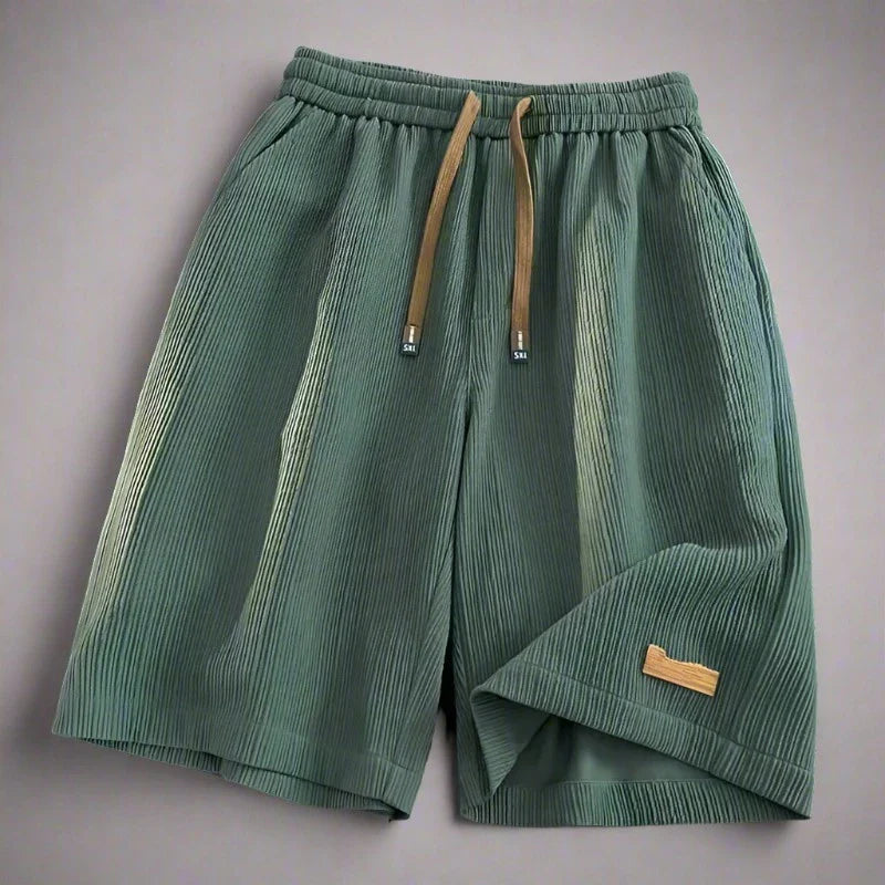 Rosario | Ribbed Relaxed Fit Shorts 0