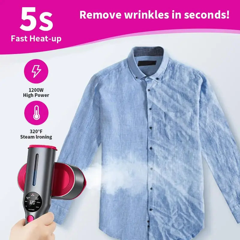 Travel-Ready Portable Garment Steamer