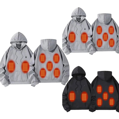 Heated Hoodie Mens | Intelligent Heating Technology with Weather-Resistant Fabric | Ultimate Warmth for Cold Days 6