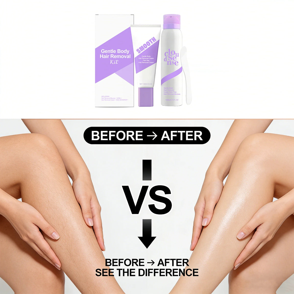 PureSilk Natural Hair Removal Set