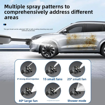 Portable High-Pressure Car Wash Gun