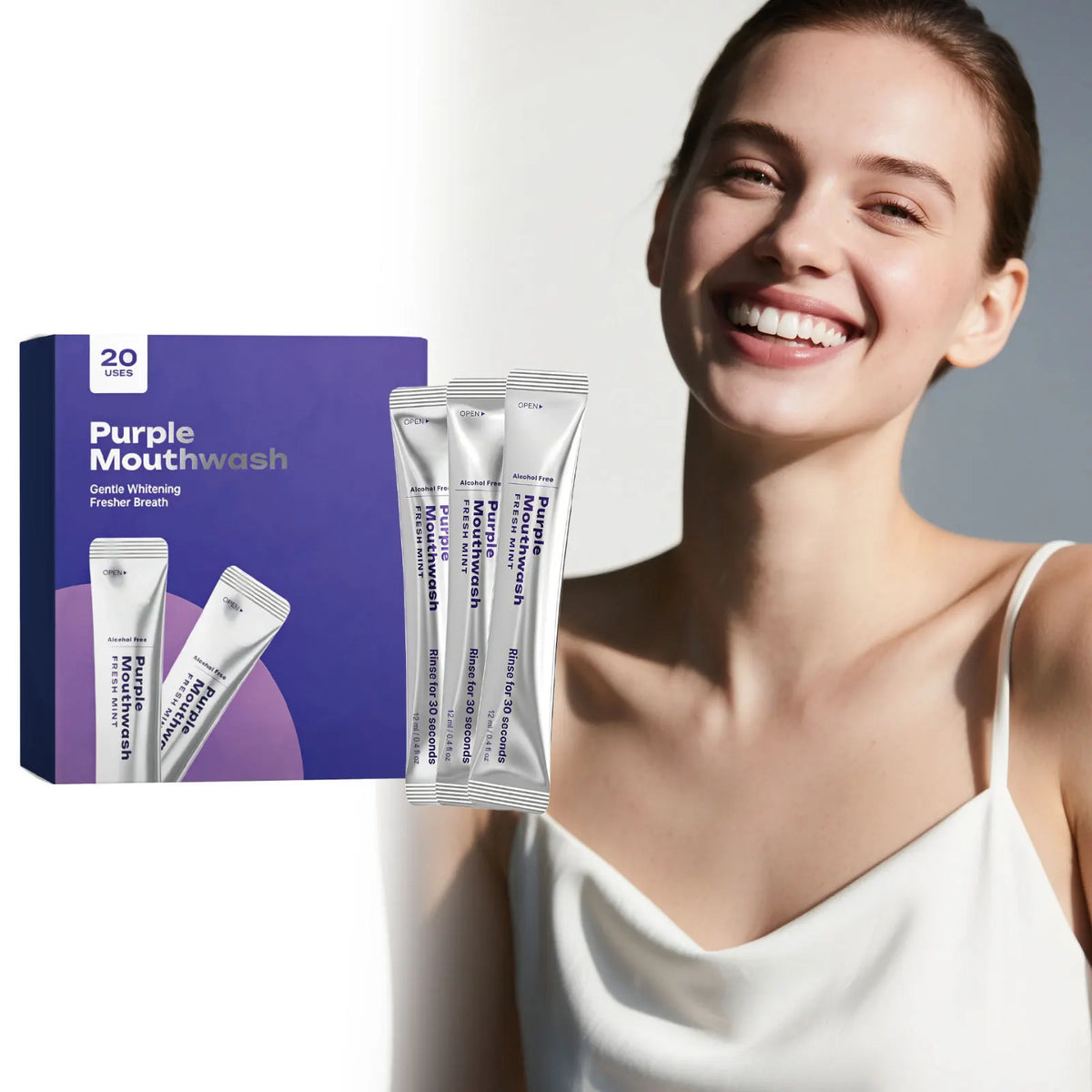 Plant-Based Brightening Mouthwash