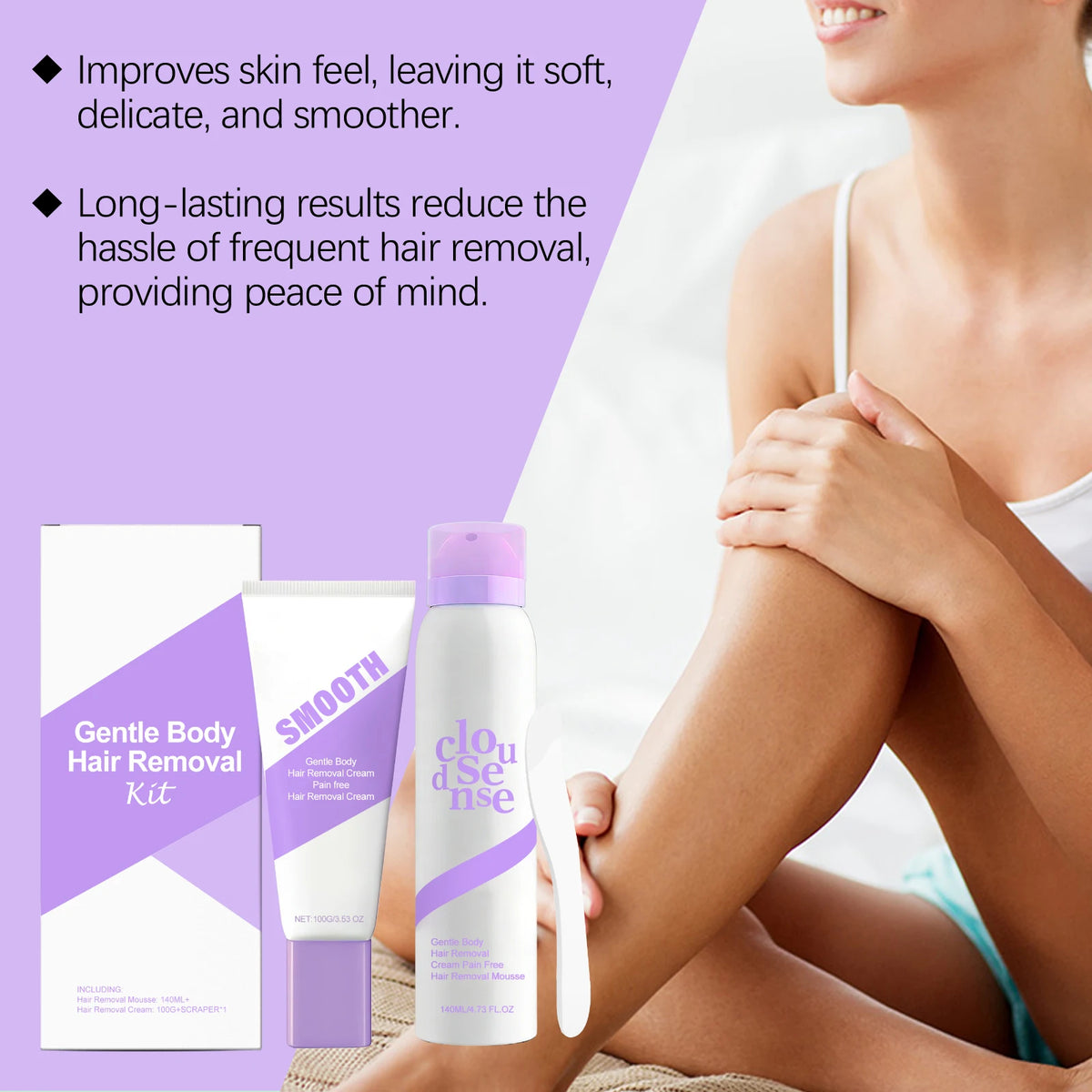 PureSilk Natural Hair Removal Set