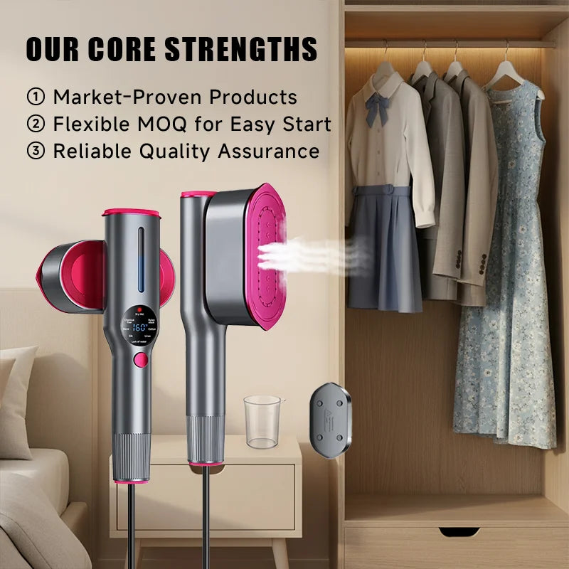 Travel-Ready Portable Garment Steamer