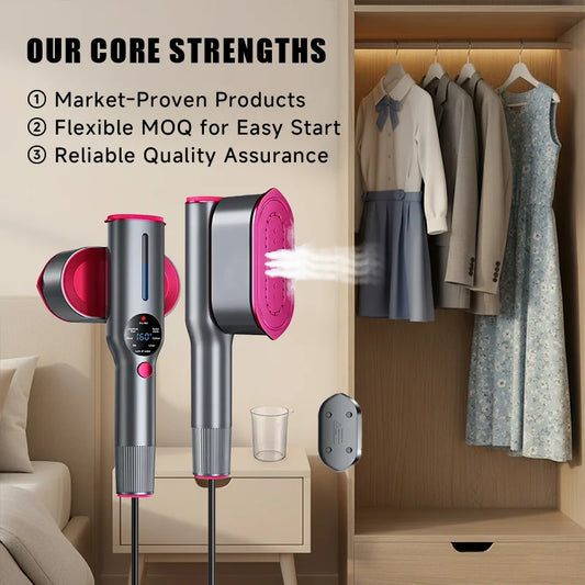 Travel-Ready Portable Garment Steamer