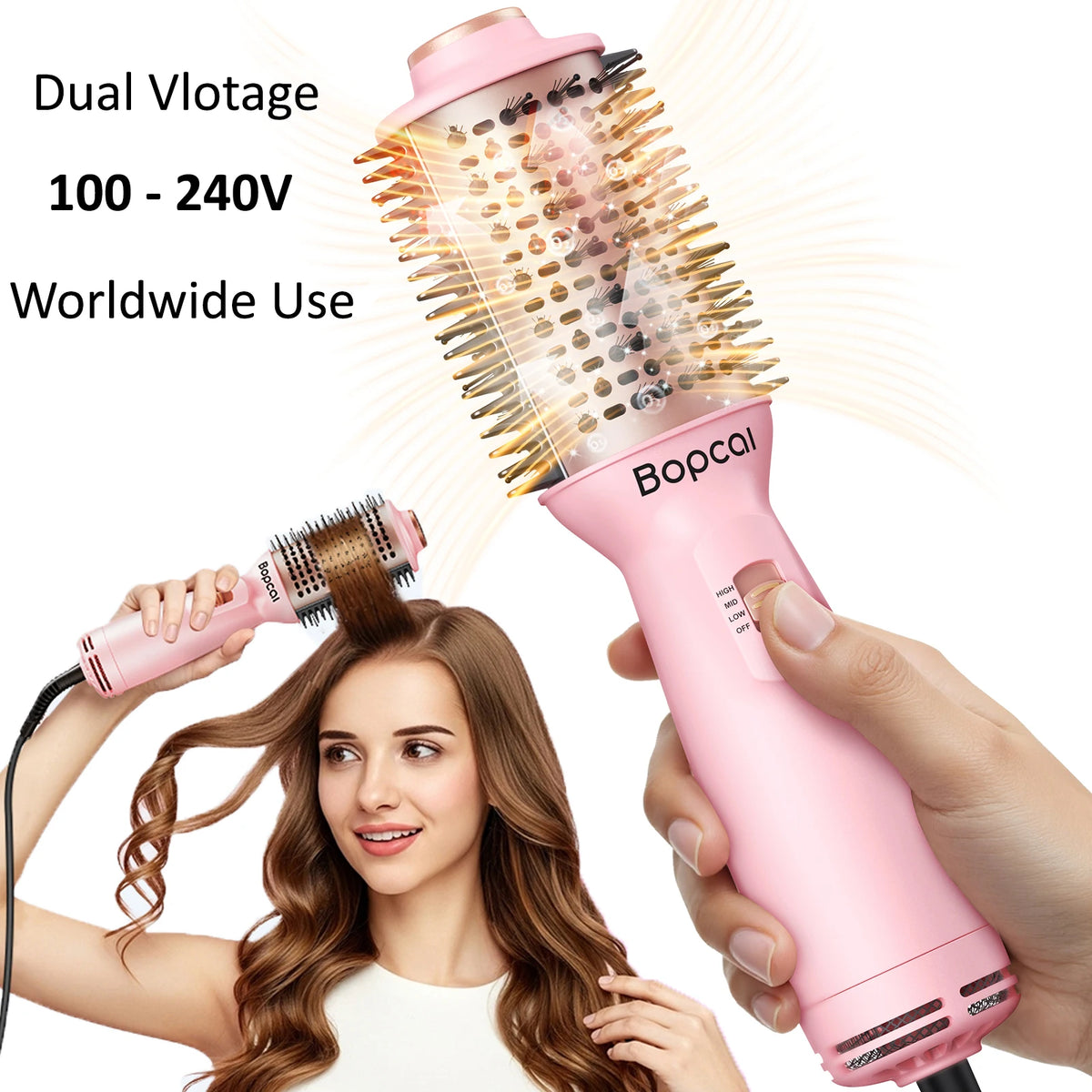 Travel-Ready All-in-One Hair Styler