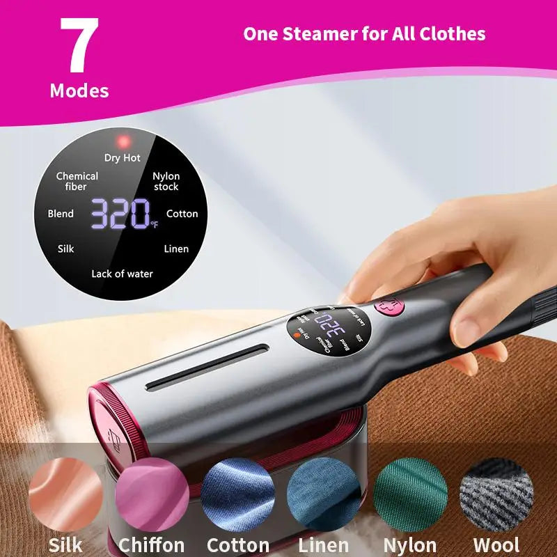 Travel-Ready Portable Garment Steamer