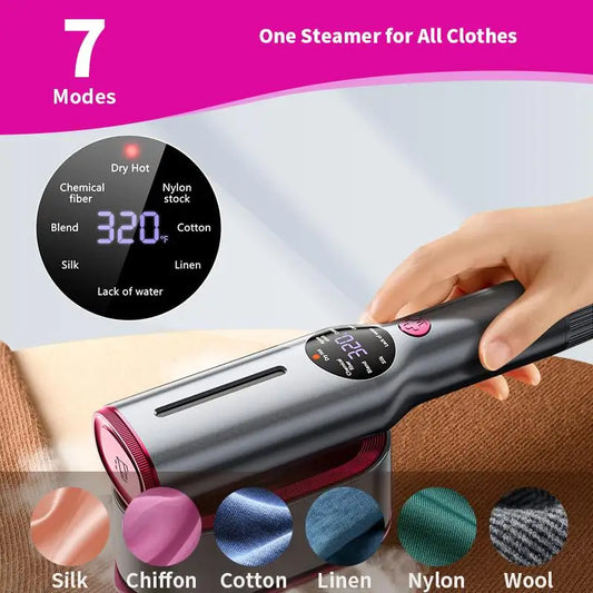 Travel-Ready Portable Garment Steamer
