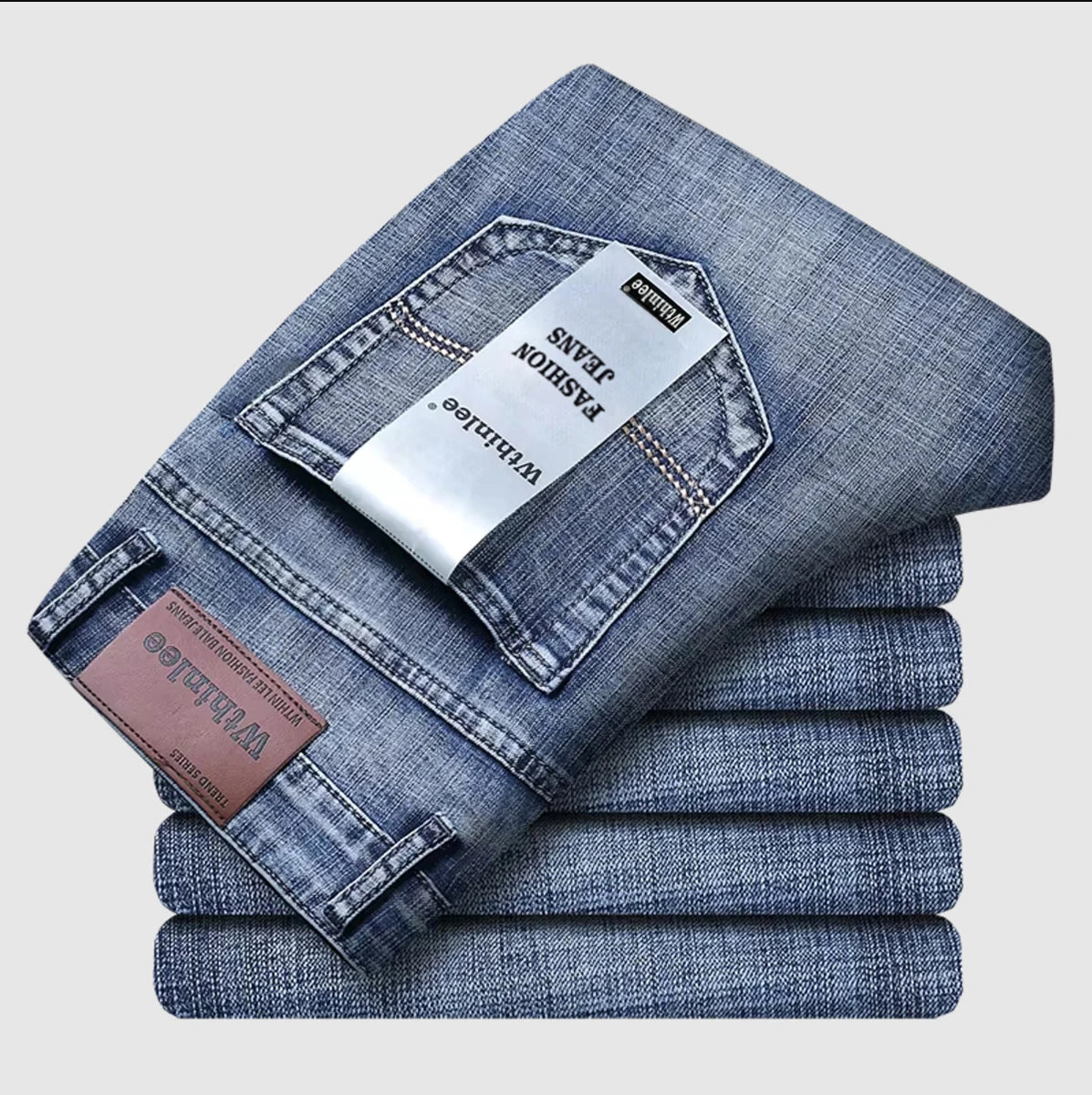 Essential Men's Classic Straight Jeans