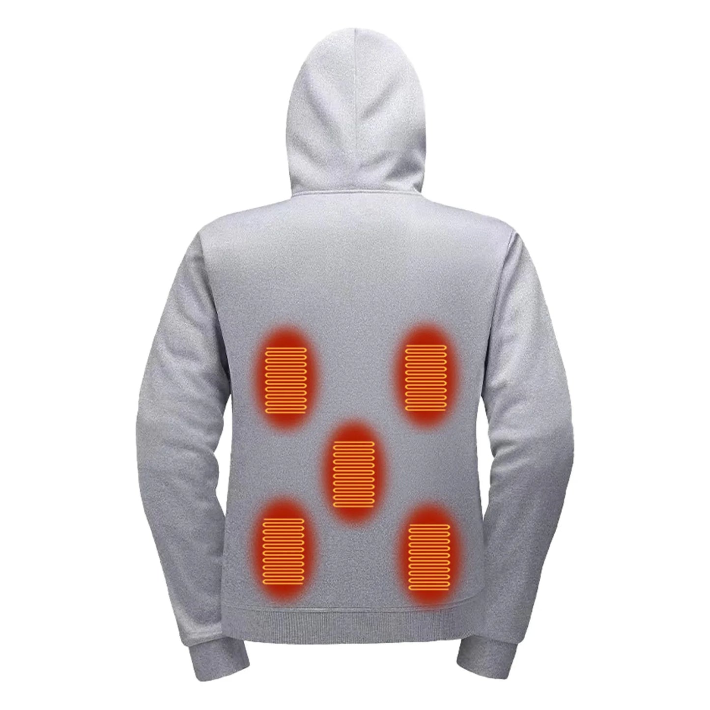 Heated Hoodie Mens | Intelligent Heating Technology with Weather-Resistant Fabric | Ultimate Warmth for Cold Days 4