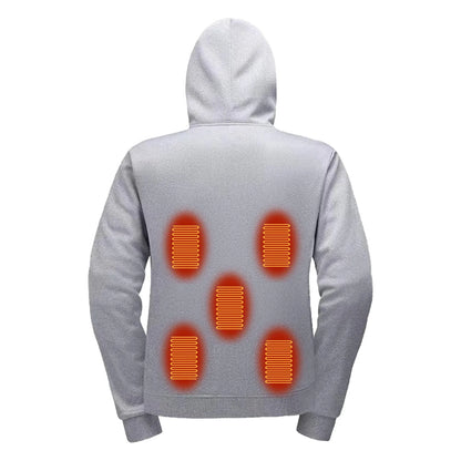 Heated Hoodie Mens | Intelligent Heating Technology with Weather-Resistant Fabric | Ultimate Warmth for Cold Days 4