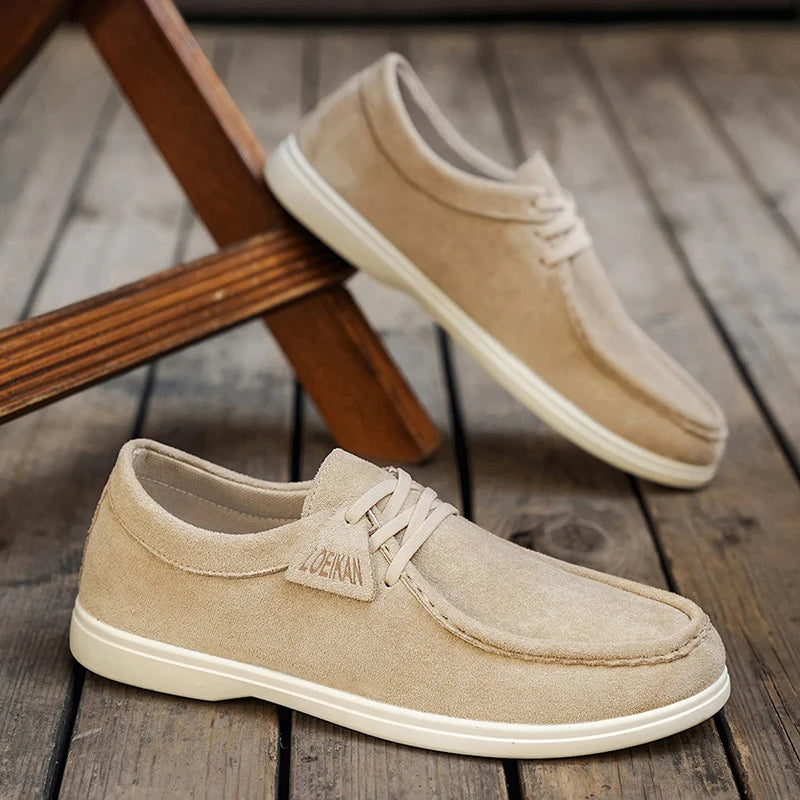 Premium Men’s Suede Slip-On Loafers