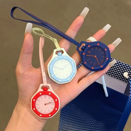 Pocket Watch Octagonal Pop Style Neck Quartz Movement Candy Color Quartz Watch Color Niche Personality Removable 2026 New Hot