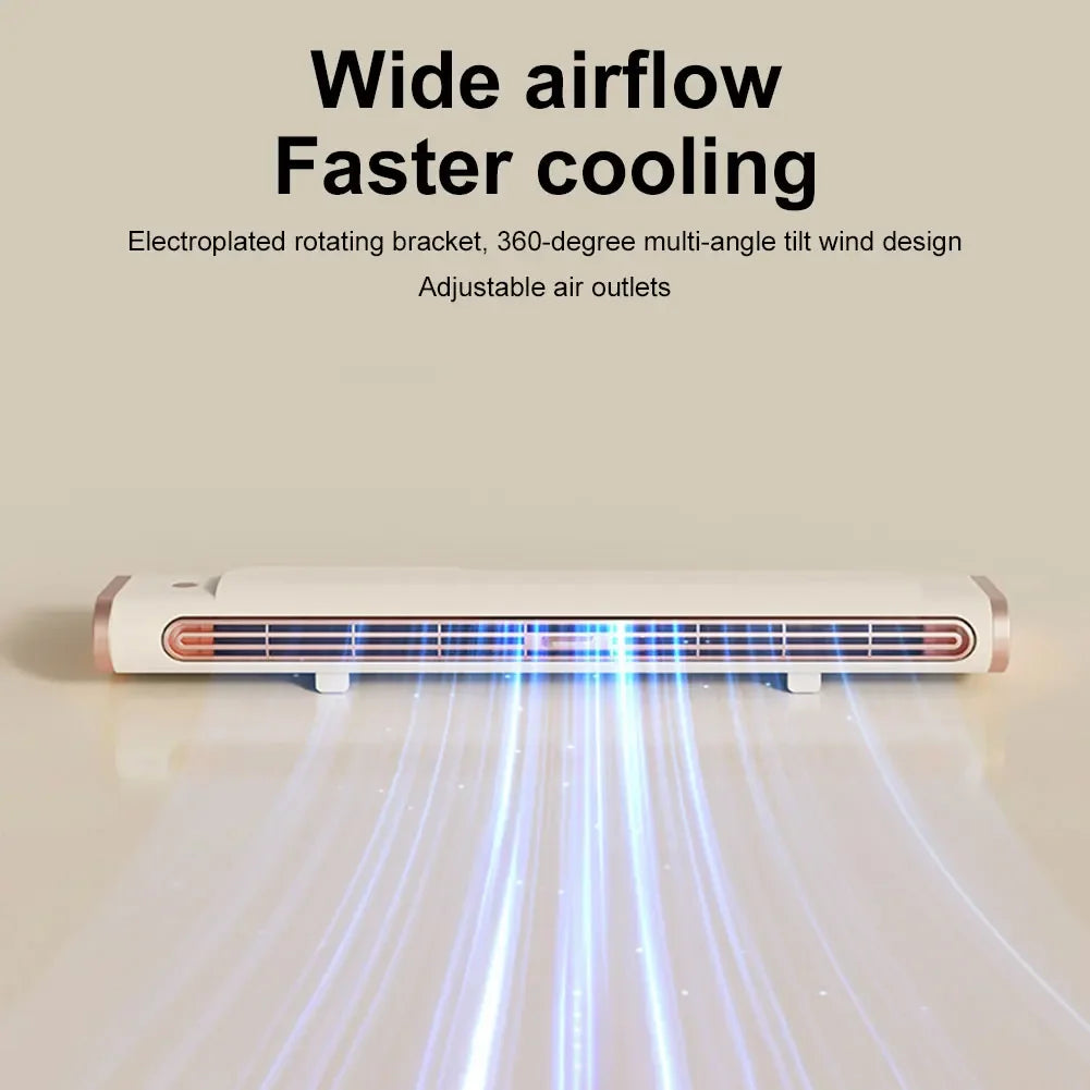 USB DesktopTower Fan Fan Quiet Air Condition Fan Vertical and Horizontal for Bedroom Home Office Room