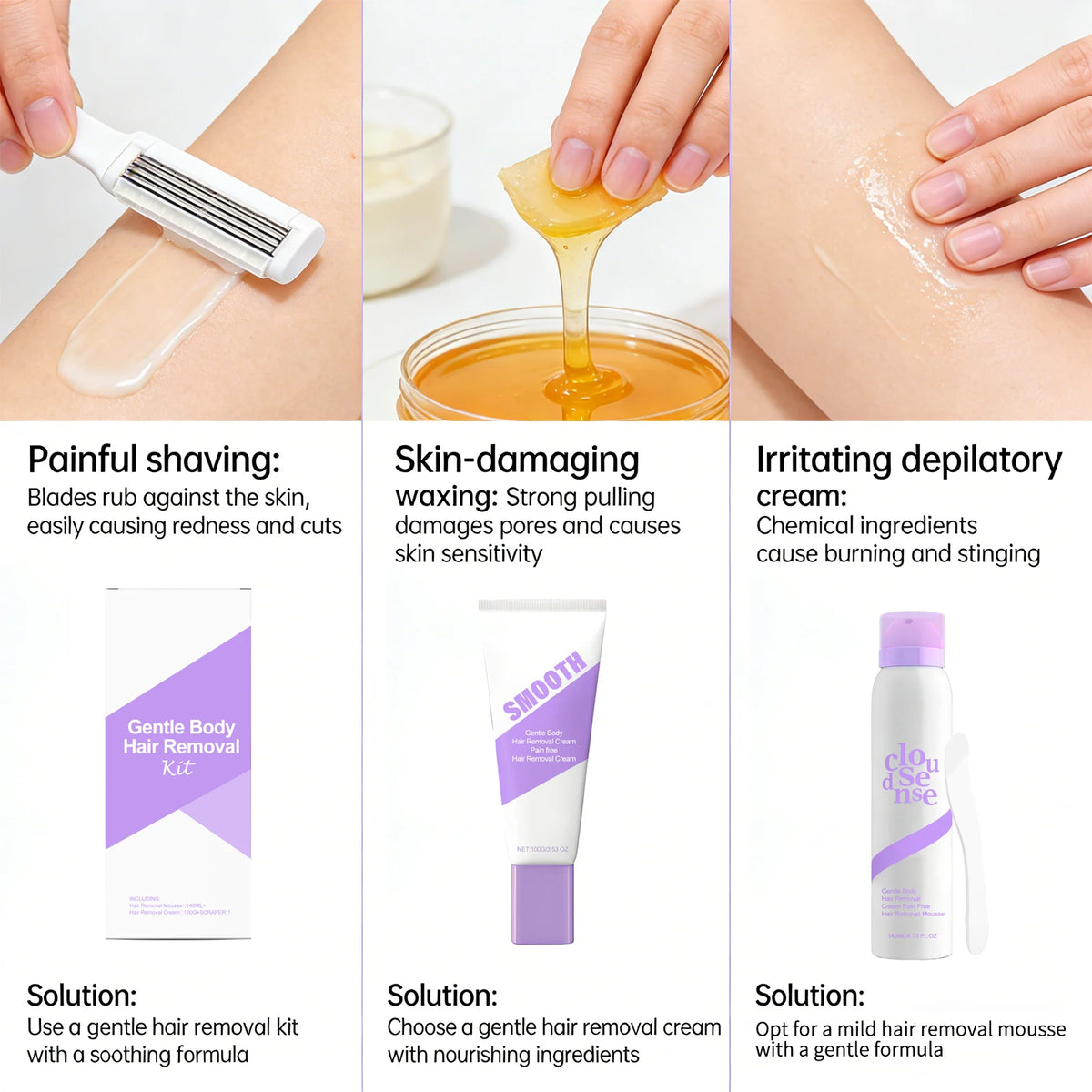 PureSilk Natural Hair Removal Set