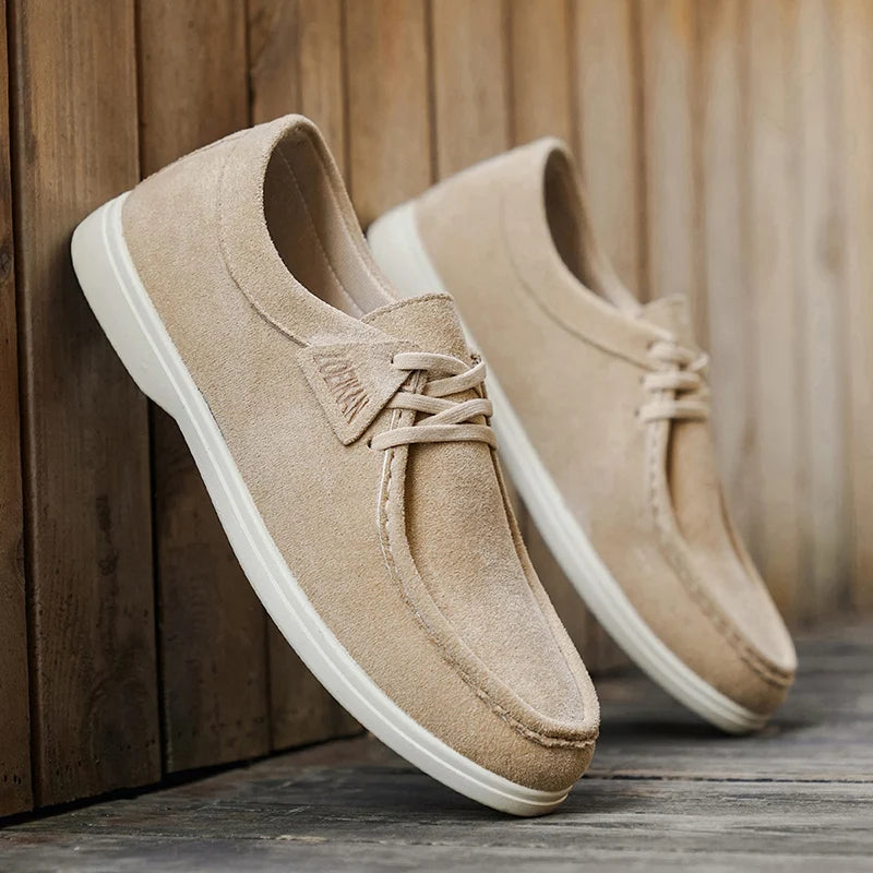 Premium Men’s Suede Slip-On Loafers