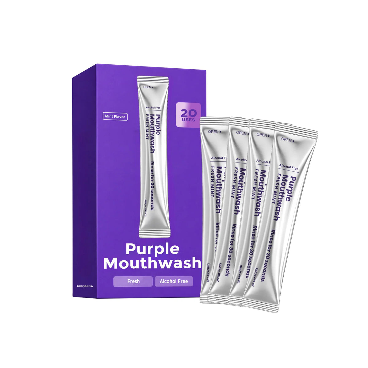 Plant-Based Brightening Mouthwash