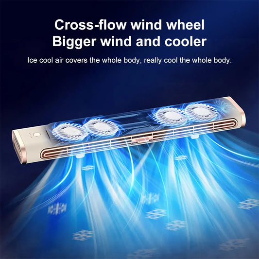 USB DesktopTower Fan Fan Quiet Air Condition Fan Vertical and Horizontal for Bedroom Home Office Room