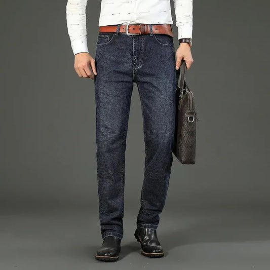 Essential Men's Classic Straight Jeans