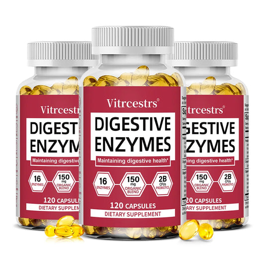 Digestive Enzyme Supplement Capsules – Promote Digestive Health, Support Gut Health, Suitable for Both Men and Women