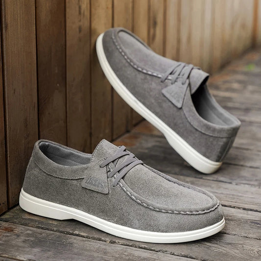 Premium Men’s Suede Slip-On Loafers