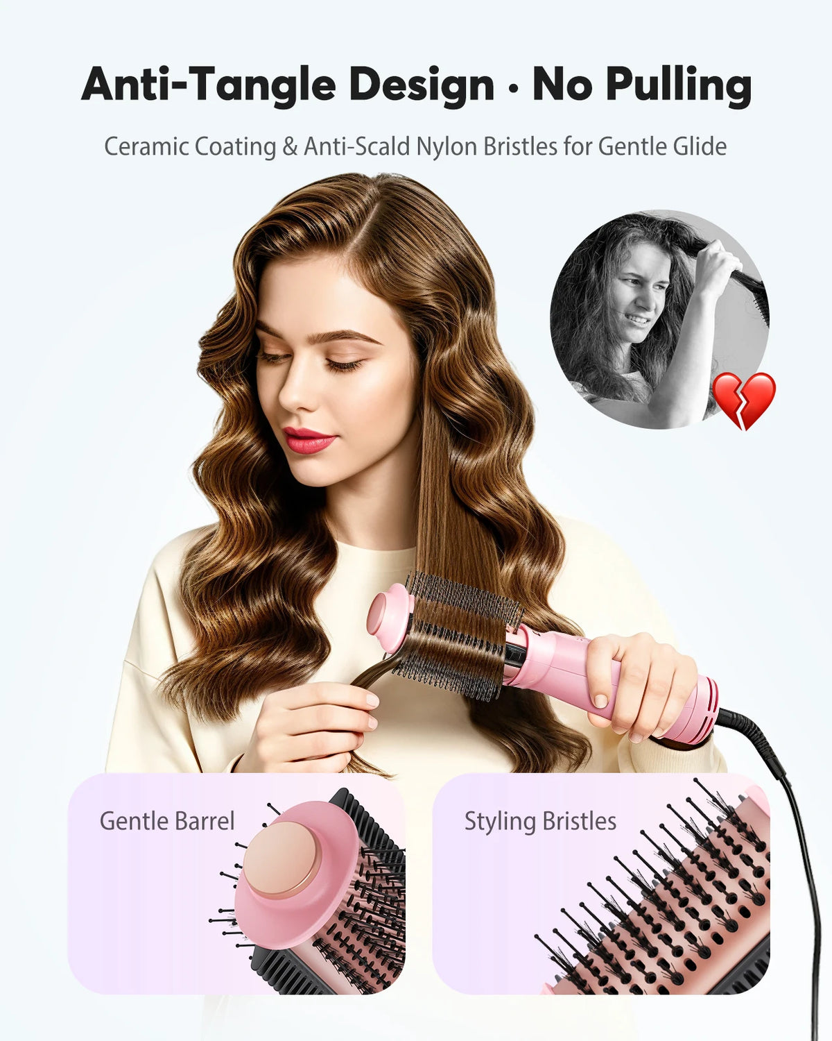 Travel-Ready All-in-One Hair Styler
