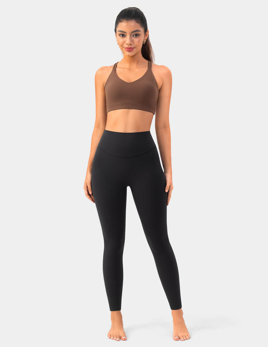 Sculptiva High Waisted No Front Seam Butt Scrunch 25'' Workout Legging 1