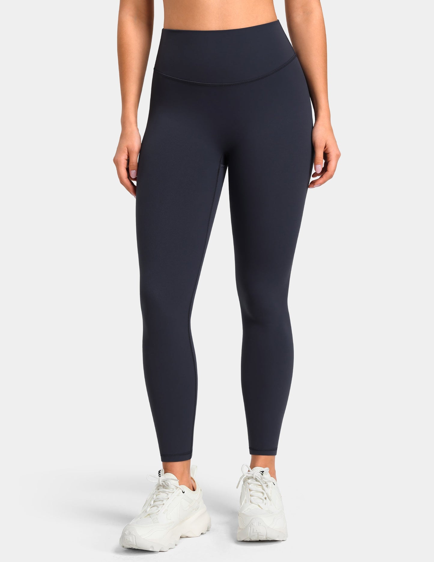Sculptiva High Waisted No Front Seam Butt Scrunch 25'' Workout Legging 10