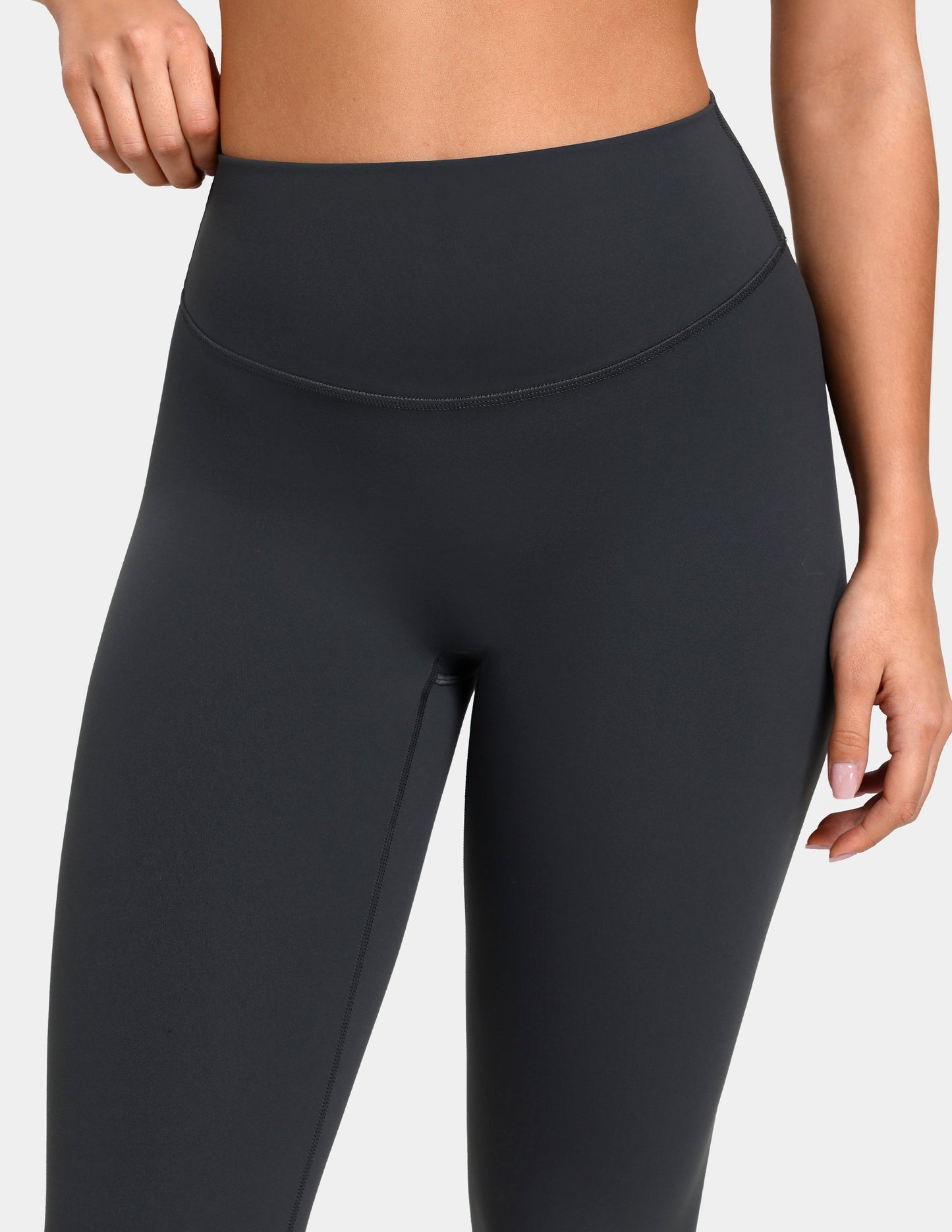 Sculptiva High Waisted No Front Seam Butt Scrunch 25'' Workout Legging 6