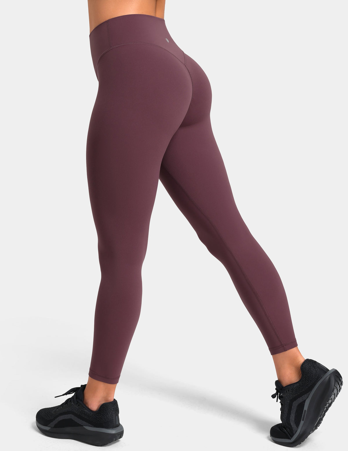 Sculptiva High Waisted No Front Seam Butt Scrunch 25'' Workout Legging 8