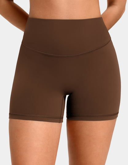 Sculptiva High Waisted No Front Seam Butt Scrunch 4'' Sports Short 10