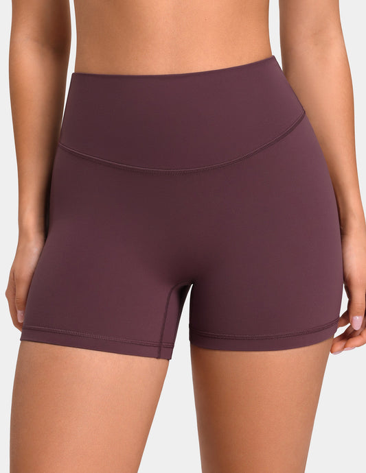 Sculptiva High Waisted No Front Seam Butt Scrunch 4'' Sports Short 11