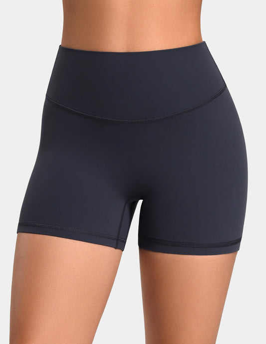 Sculptiva High Waisted No Front Seam Butt Scrunch 4'' Sports Short 2