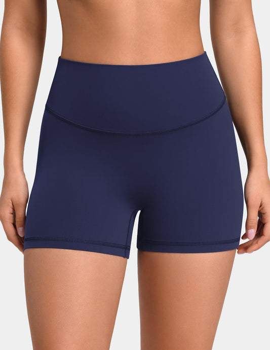 Sculptiva High Waisted No Front Seam Butt Scrunch 4'' Sports Short 9