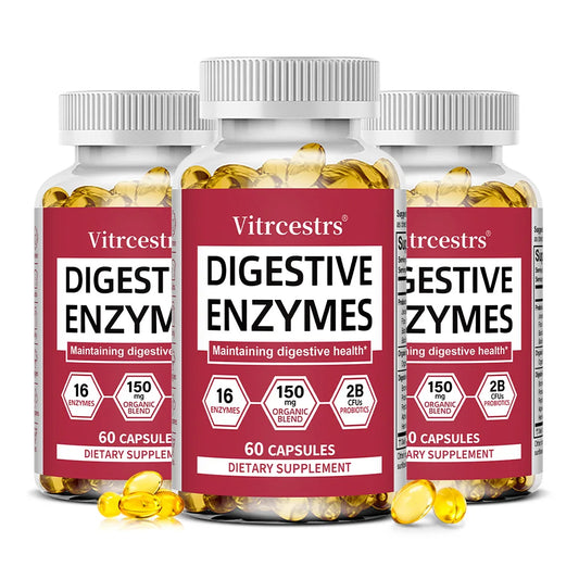 Digestive Enzyme Supplement Capsules – Promote Digestive Health, Support Gut Health, Suitable for Both Men and Women