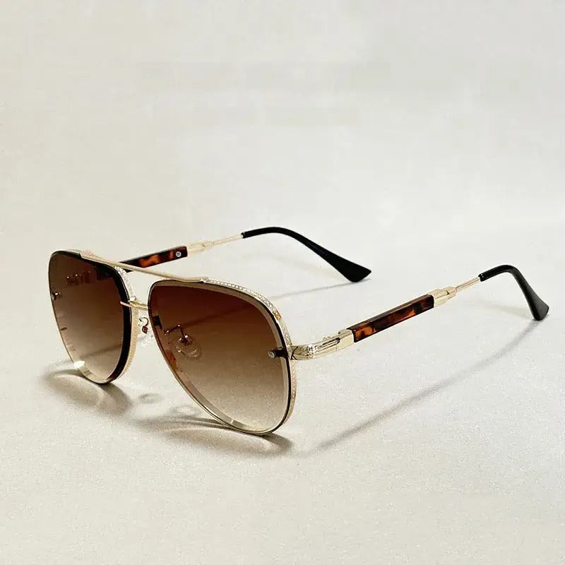 Silvio | Classic Aviator Gradient Sunglasses 3