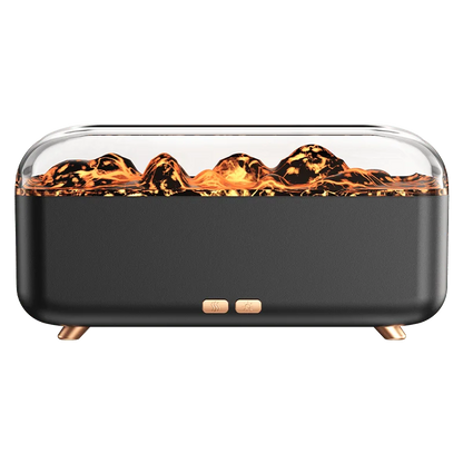 Simulated Flame Humidifier Three-Speed Timing Quiet Operation Is A Humidifier Suitable For Office/Bedroom/Living Room 7