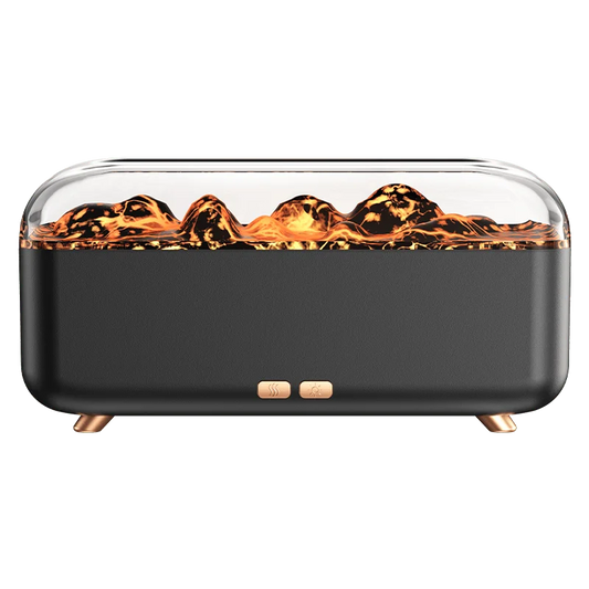 Simulated Flame Humidifier Three-Speed Timing Quiet Operation Is A Humidifier Suitable For Office/Bedroom/Living Room 7