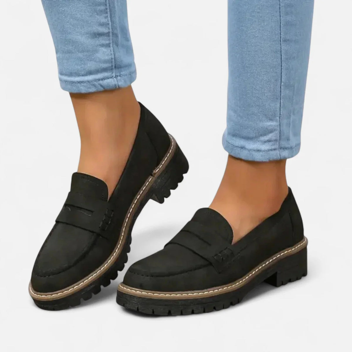 Skylar Women's Loafers | Orthopedic Support, Slip-On Design 0