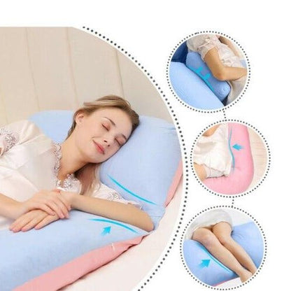 Sleeping Full Support Body Pillow - Ergonomic Design For Pregnancy, Shoulder & Back Pain 5