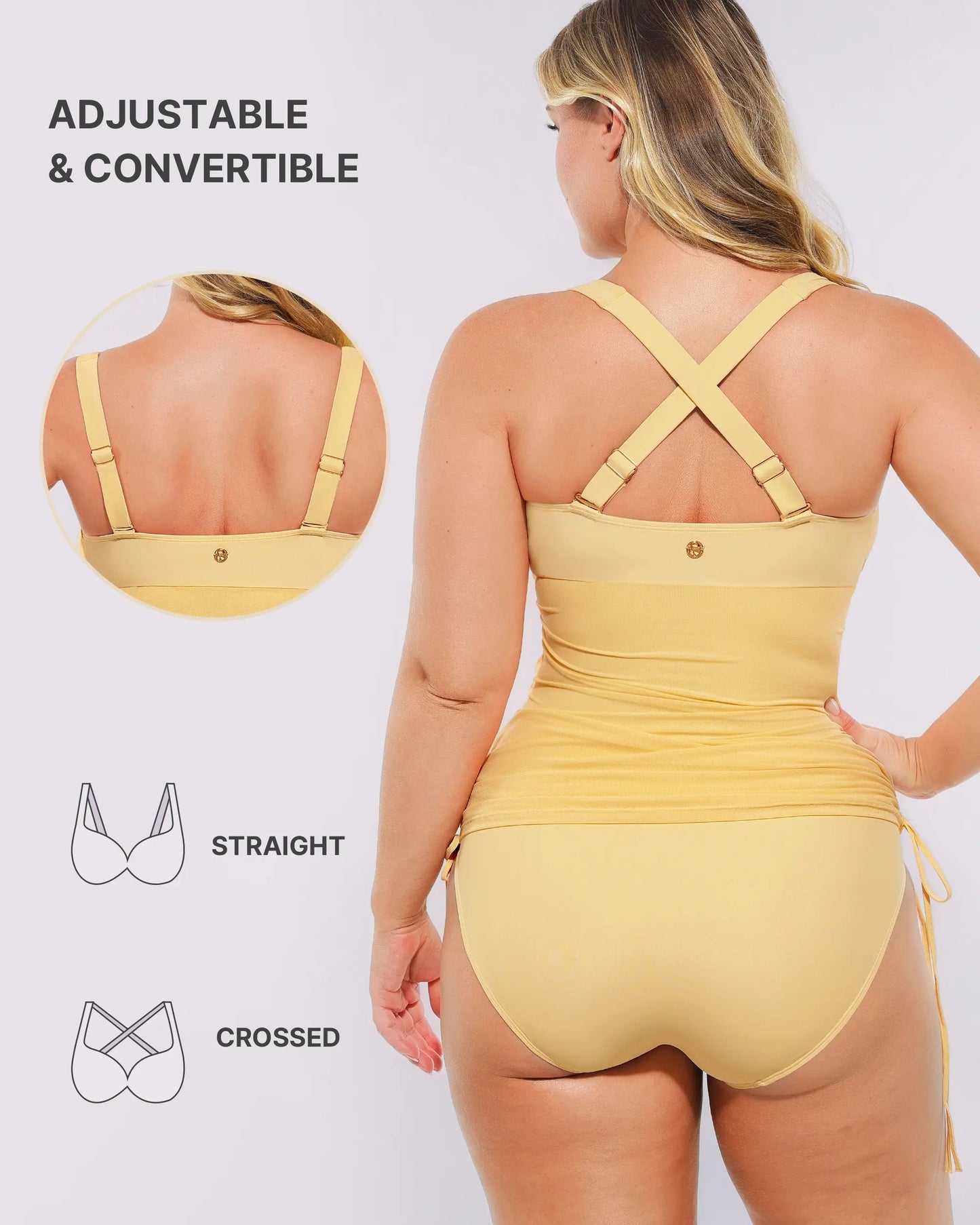 Smart Sculpt™ All-In-One Mesh Wrap Shaping Swimsuit 2