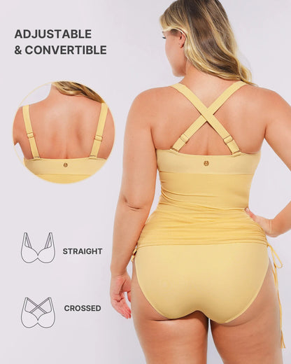 Smart Sculpt™ All-In-One Mesh Wrap Shaping Swimsuit 2