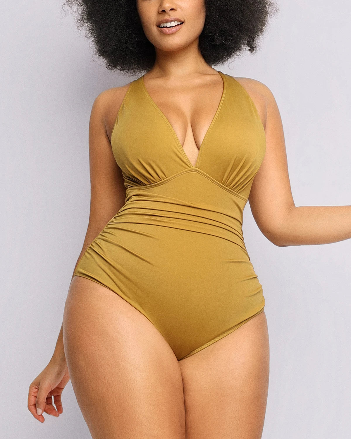 Smart Sculpt™ Plunge Cutout Swimsuit 3