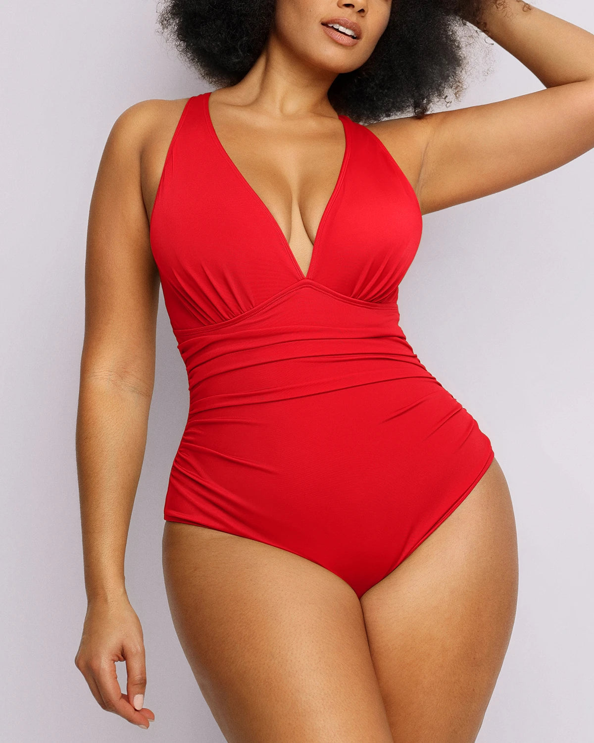 Smart Sculpt™ Plunge Cutout Swimsuit 6
