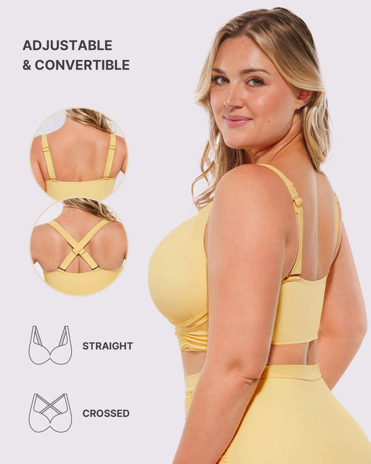 Smart Sculpt™ Twist-Front Bikini Top & High-Waisted Bottom Set 2